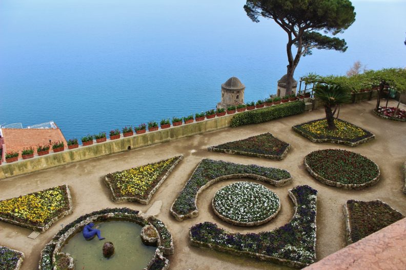 i giardini di villa Rufolo a Ravello